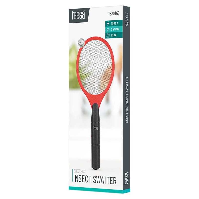 Teesa PALETA ELECTRICA SWATTER ANTI-INSECTE TEESA