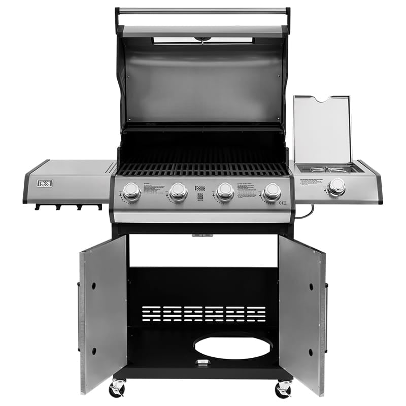 Teesa Gratar gaz Gratar Gaz Teesa TSA0250 | 5 Arzatoare, BBQ, Master Grill 5006