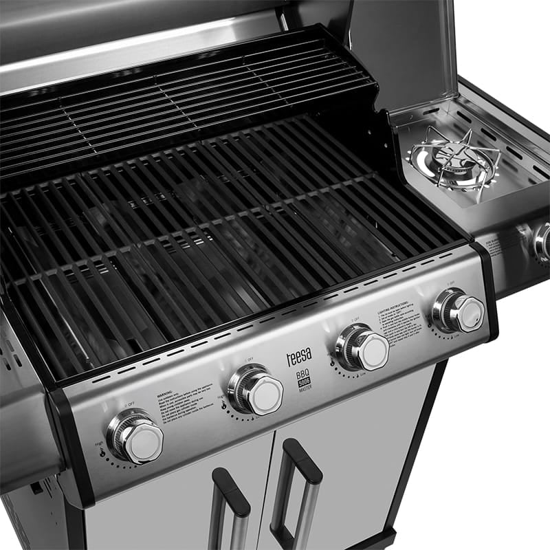 Teesa Gratar gaz Gratar Gaz Teesa TSA0250 | 5 Arzatoare, BBQ, Master Grill 5006