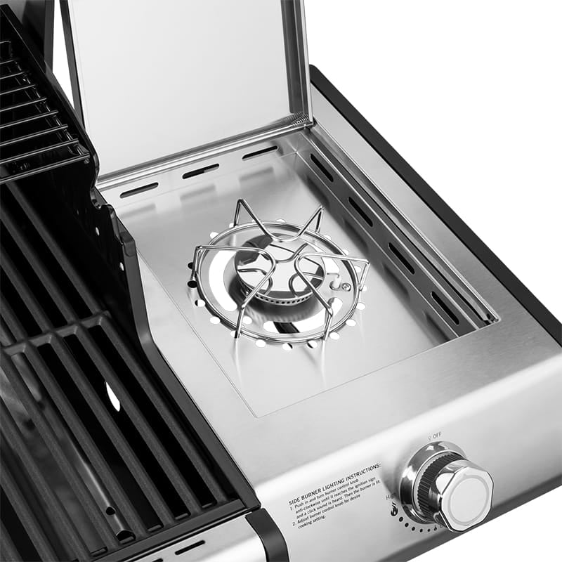 Teesa Gratar gaz Gratar Gaz Teesa TSA0250 | 5 Arzatoare, BBQ, Master Grill 5006