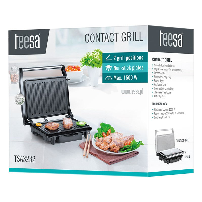 Teesa GRILL ELECTRIC 1500W PANINI TEESA