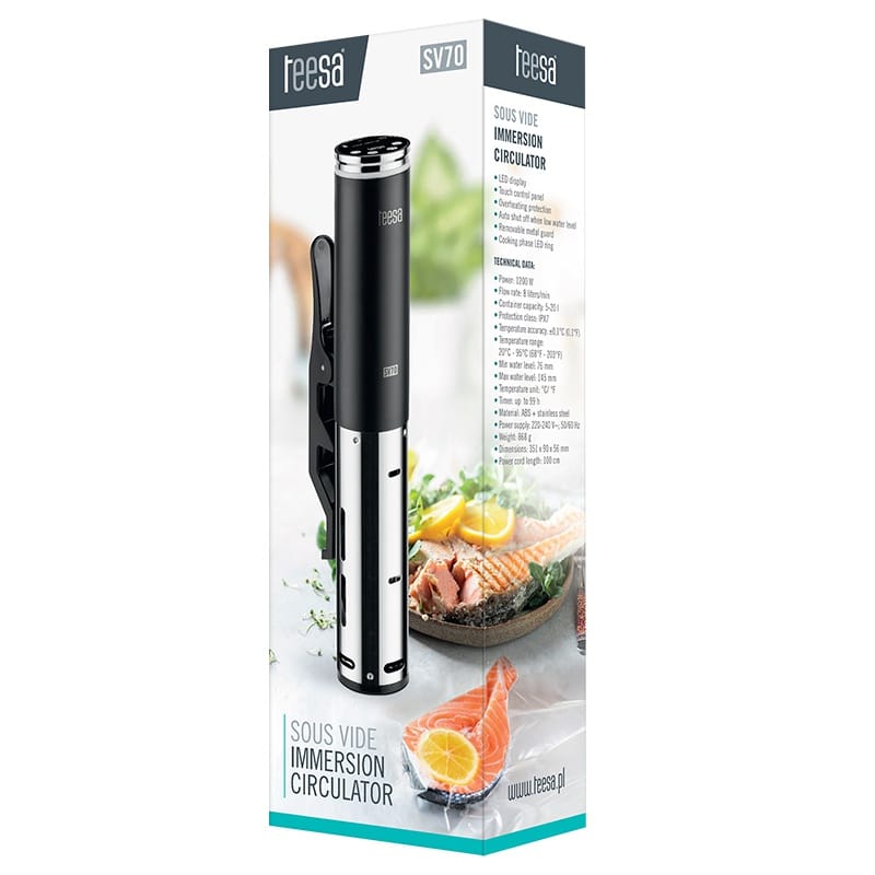 Teesa Aparat de gatit Aparat Gatit Sous Vide Teesa TSA8048 | 1500W, Temperatura 40-95°C