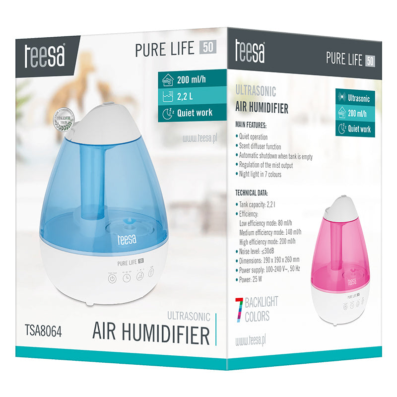 Teesa UMIDIFICATOR ULTRASONIC PURE LIFE 50 TEESA