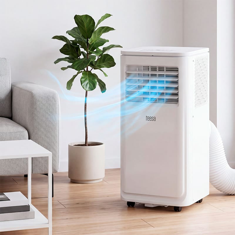 Teesa Aer conditionat portabil Aer Conditionat Portabil Teesa TSA8120 | 9000BTU, Wi-Fi, Tuya