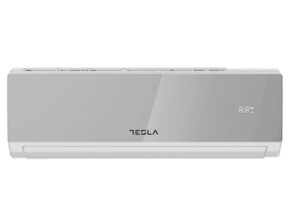 Tesla Aparat aer conditionat Aparat de aer conditionat Tesla Select Style TT34EX82SM-1232IAW, 12000 BTU, Clasa A++, Inverter, Incalzire, Turbo, I Feel, Functie Antifungica, Autocuratare, Timer, Filtru lavabil, Carcasa anti-rugina, R32, WiFi, Argintiu