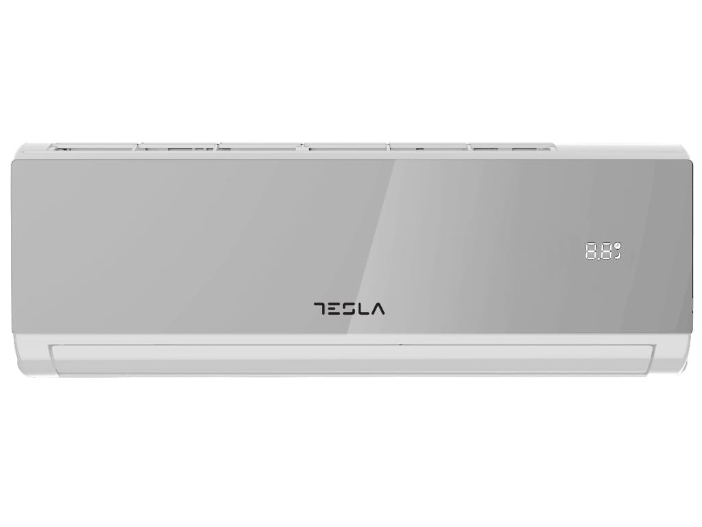Tesla Aparat aer conditionat Aparat de aer conditionat Tesla Select Style TT34EX82SM-1232IAW, 12000 BTU, Clasa A++, Inverter, Incalzire, Turbo, I Feel, Functie Antifungica, Autocuratare, Timer, Filtru lavabil, Carcasa anti-rugina, R32, WiFi, Argintiu