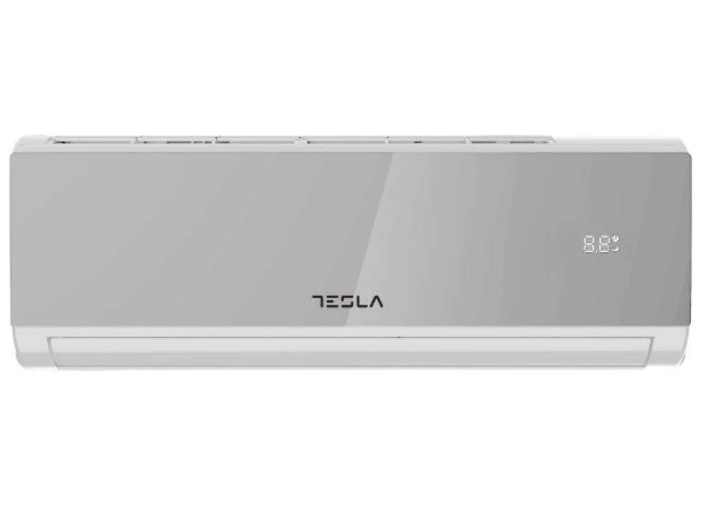 Tesla Aparat aer conditionat Aparat de aer conditionat Tesla Select Style TT34EX82SM-1232IAW, 12000 BTU, Clasa A++, Inverter, Incalzire, Turbo, I Feel, Functie Antifungica, Autocuratare, Timer, Filtru lavabil, Carcasa anti-rugina, R32, WiFi, Argintiu