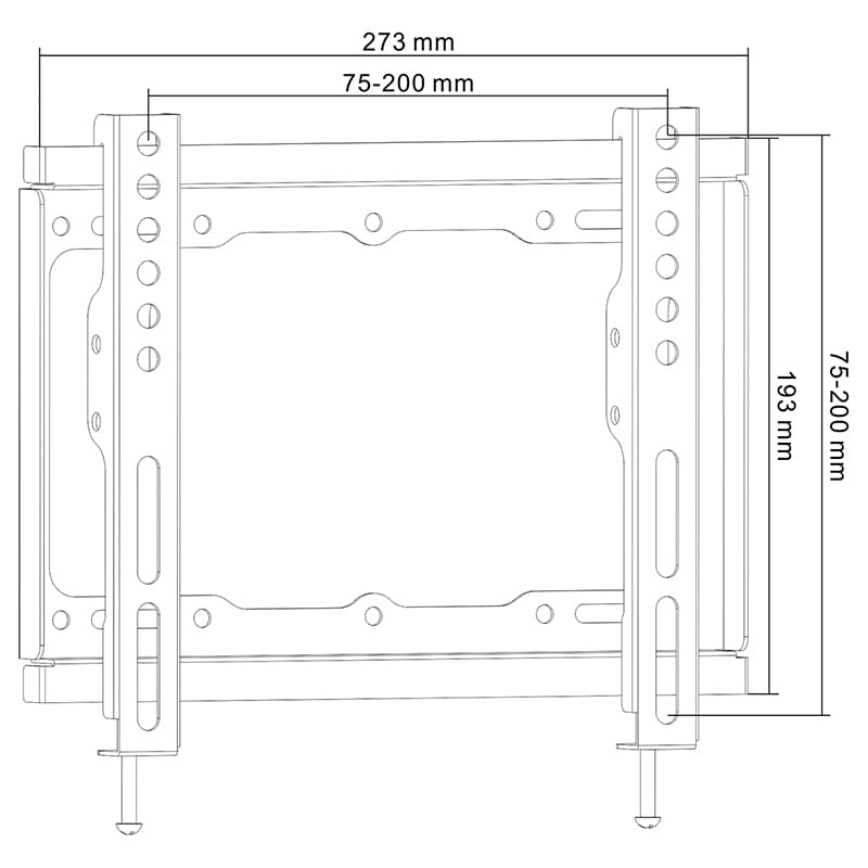Cabletech SUPORT UNIVERSAL LED TV 13 inch-42 inch