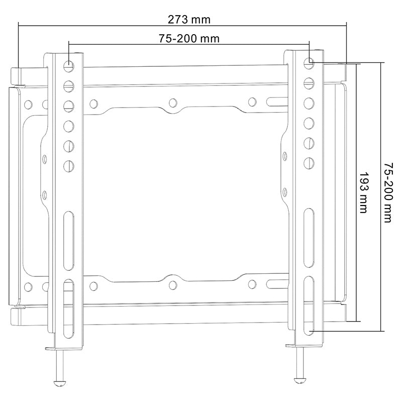 Cabletech SUPORT UNIVERSAL LED TV 13 inch-42 inch