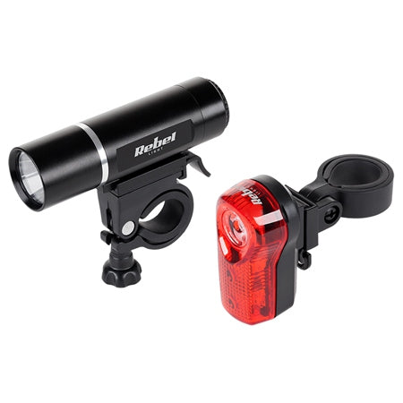 Rebel SET LUMINI FATA SPATE BICICLETA REBEL