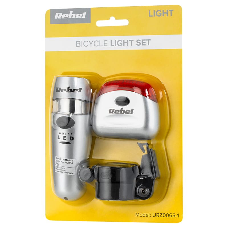 Rebel SET LUMINI FATA SPATE BICICLETA REBEL