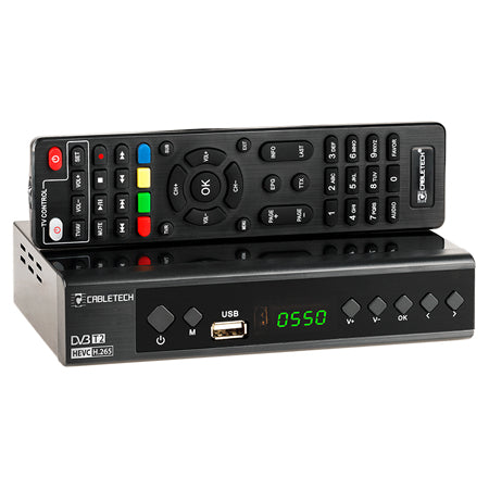 Cabletech TUNER DIGITAL TERESTRU / CABLU DVB-T2/C H.265 CABLETECH