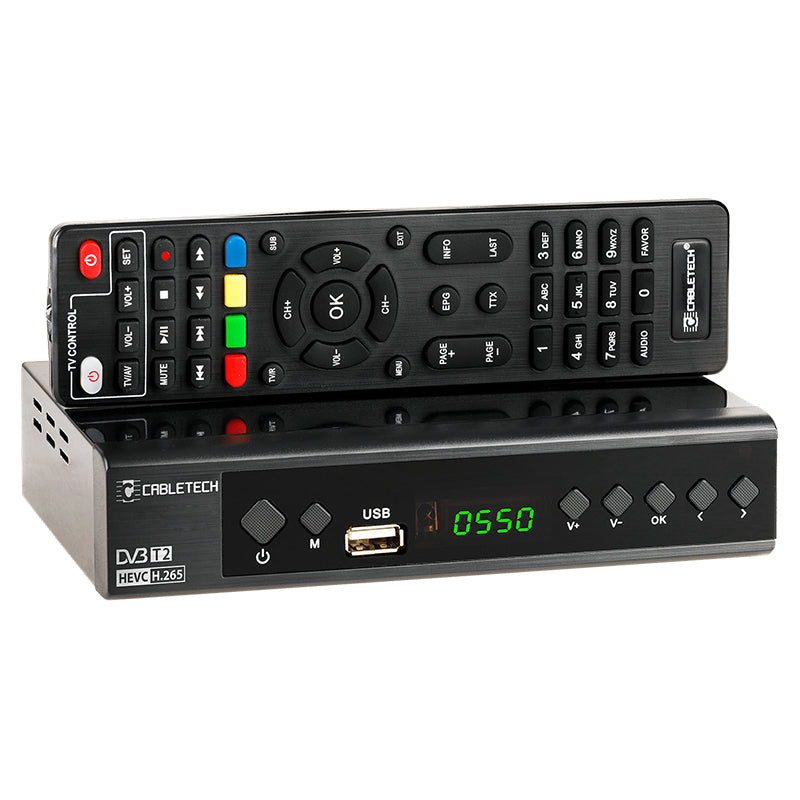 Cabletech TUNER DIGITAL TERESTRU / CABLU DVB-T2/C H.265 CABLETECH