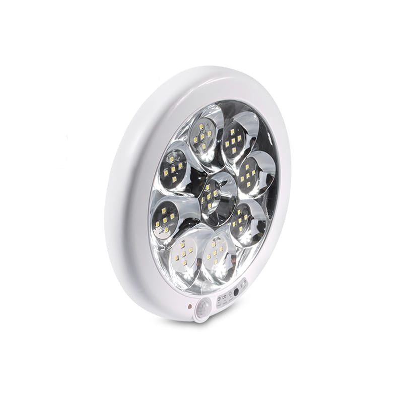 Lechpol LAMPA PLAFON ROTUNDA CU SENZOR MISCARE SI ACUMULATOR