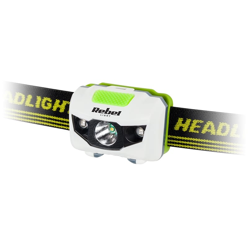 Rebel LANTERNA FRONTALA LED 3W 120LM REBEL