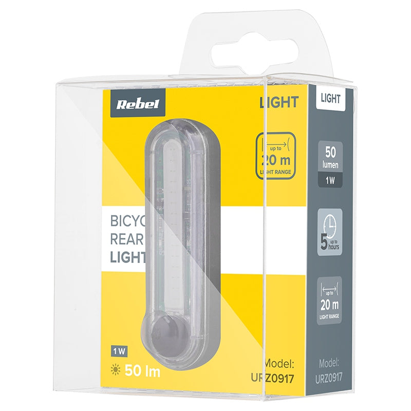 Rebel LAMPA SPATE BICICLETA LED COB INCARCARE USB
