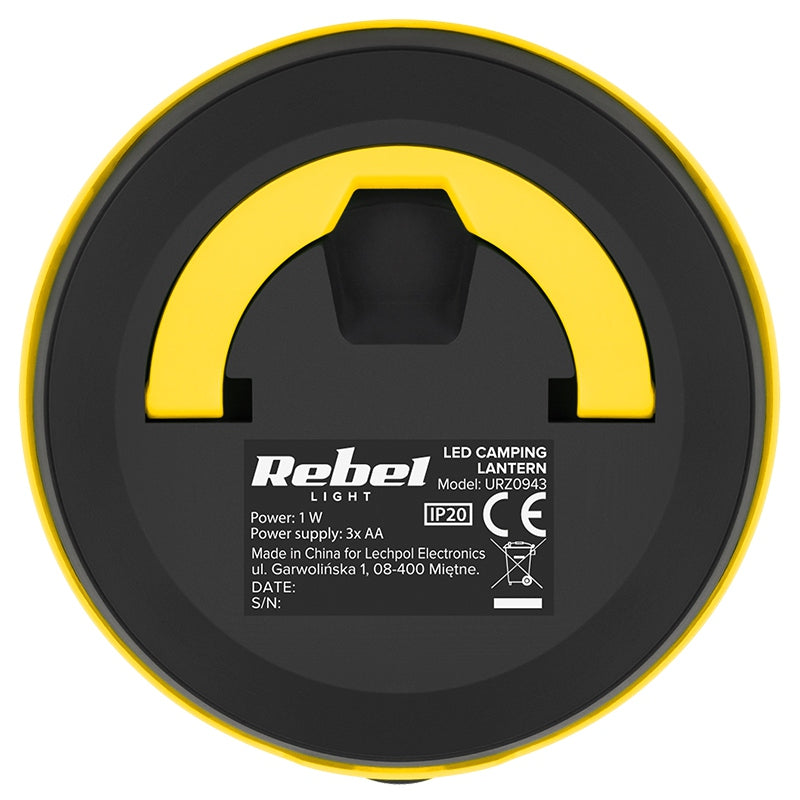 Rebel LANTERNA 1W CAMPING REBEL