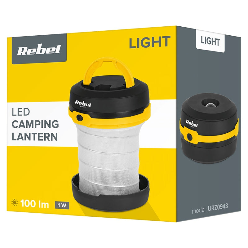 Rebel LANTERNA 1W CAMPING REBEL