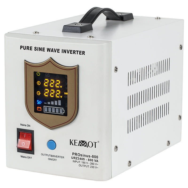 Kemot UPS centrale termice UPS Centrale Termice Kemot URZ3405 | Sinus Pur, 800VA/500W, 12V