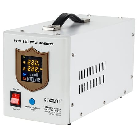Kemot UPS centrale termice UPS Kemot URZ3406 | Sinus Pur, 1000VA/700W, 12V, Centrale Termice