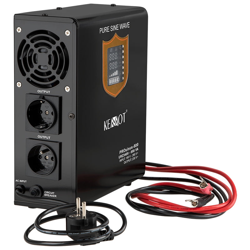 Kemot UPS centrale termice UPS Centrale Termice Kemot URZ3409 | Sinus Pur, 800VA/500W, 12V
