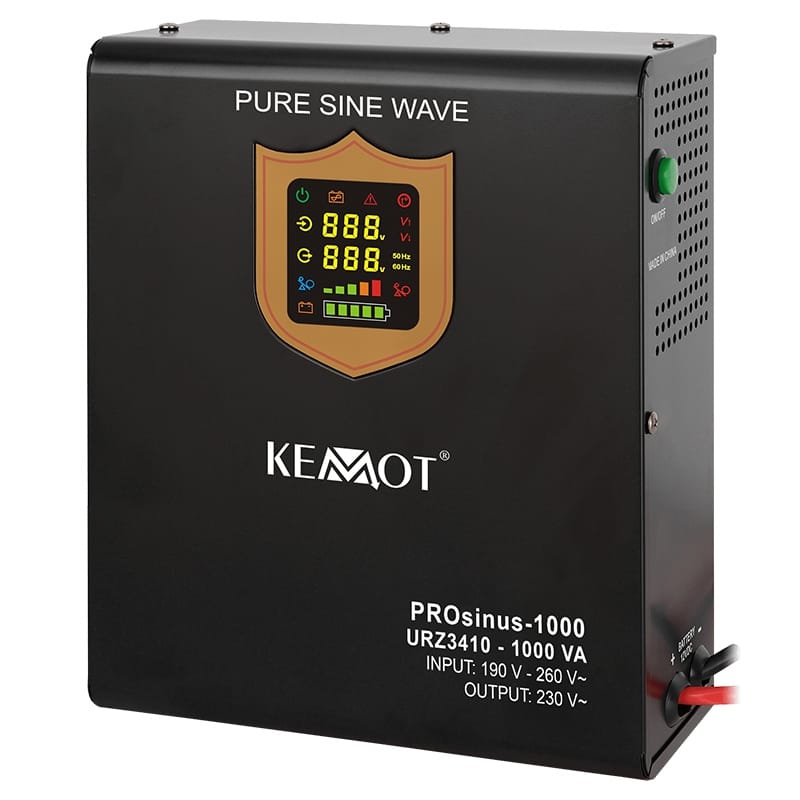 Kemot UPS centrale termice UPS Centrale Termice Kemot URZ3410 | Sinus Pur, 1000VA, 700W, 12V