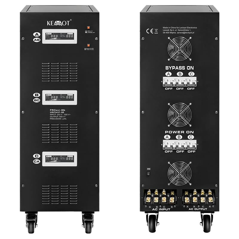 Kemot STABILIZATOR SERVOMOTOR TRIFAZAT 80KVA PROAVR-80K KEMOT