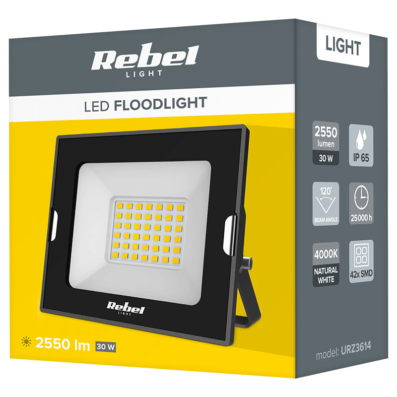 Rebel REFLECTOR LED 30W 4000K 230V REBEL