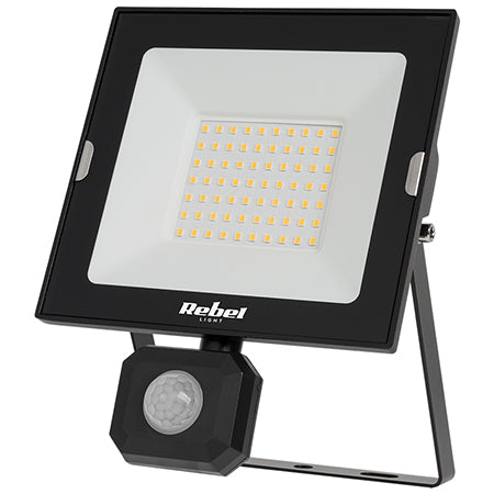 Rebel REFLECTOR LED 50W 6500K SENZOR MISCARE REBEL