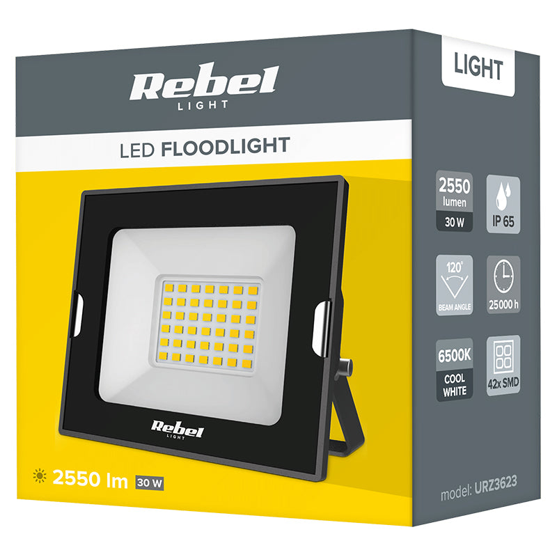 Rebel REFLECTOR LED 30W 6500K 230V REBEL