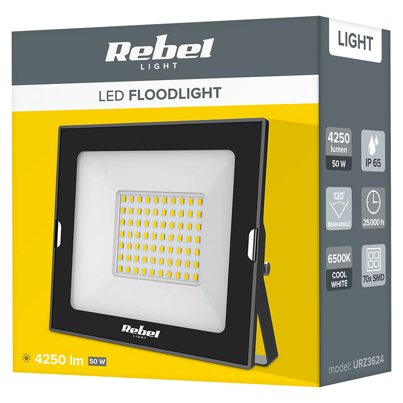 Rebel REFLECTOR LED 50W 6500K 230V REBEL