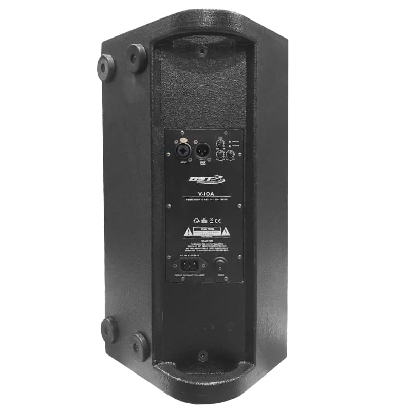 BST Boxă activă BST 10” 200W RMS (400W max), Clasa D, EQ 2 benzi, intrare Combo XLR/Jack, ieșire Link XLR