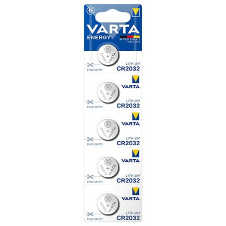 Varta BATERIE CR2032 BLISTER 5 BUC VARTA