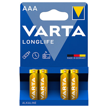Varta BATERIE ALCALINA LONGLIFE LR03 BL 4BUC VARTA