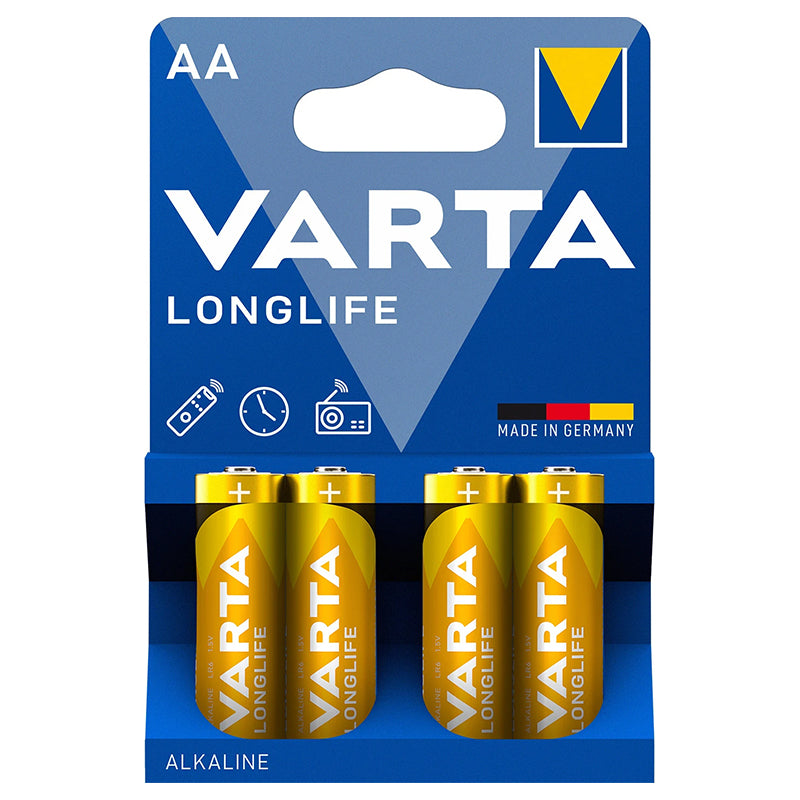 Varta BATERIE ALCALINA LONGLIFE LR06 BL 4BUC VARTA