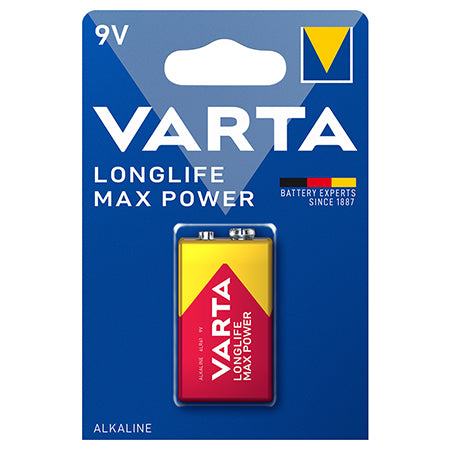 Varta BATERIE ALCALINA 9V MAX POWER VARTA BL 1BUC