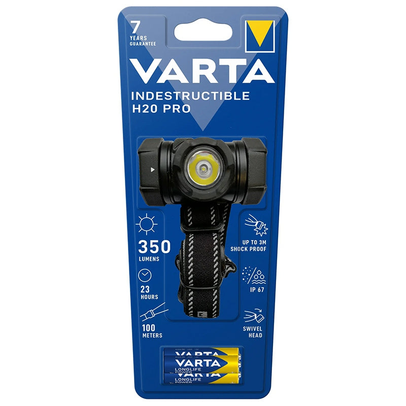 Varta LANTERNA FRONTALA H20 PRO LED 4W IP67 VARTA