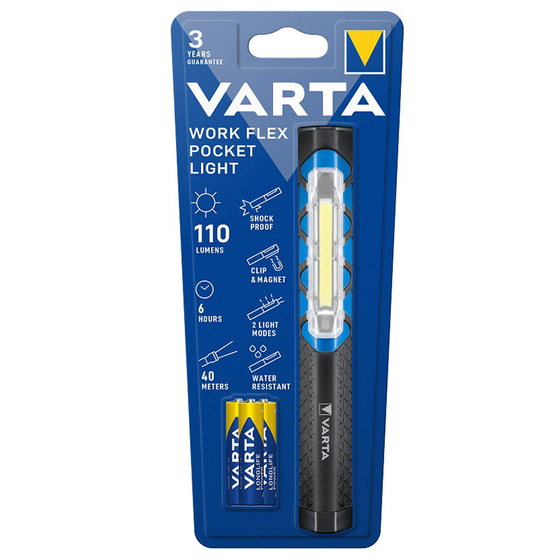 Varta LANTERNA LED WORK FLEX POCKET LIGHT VARTA