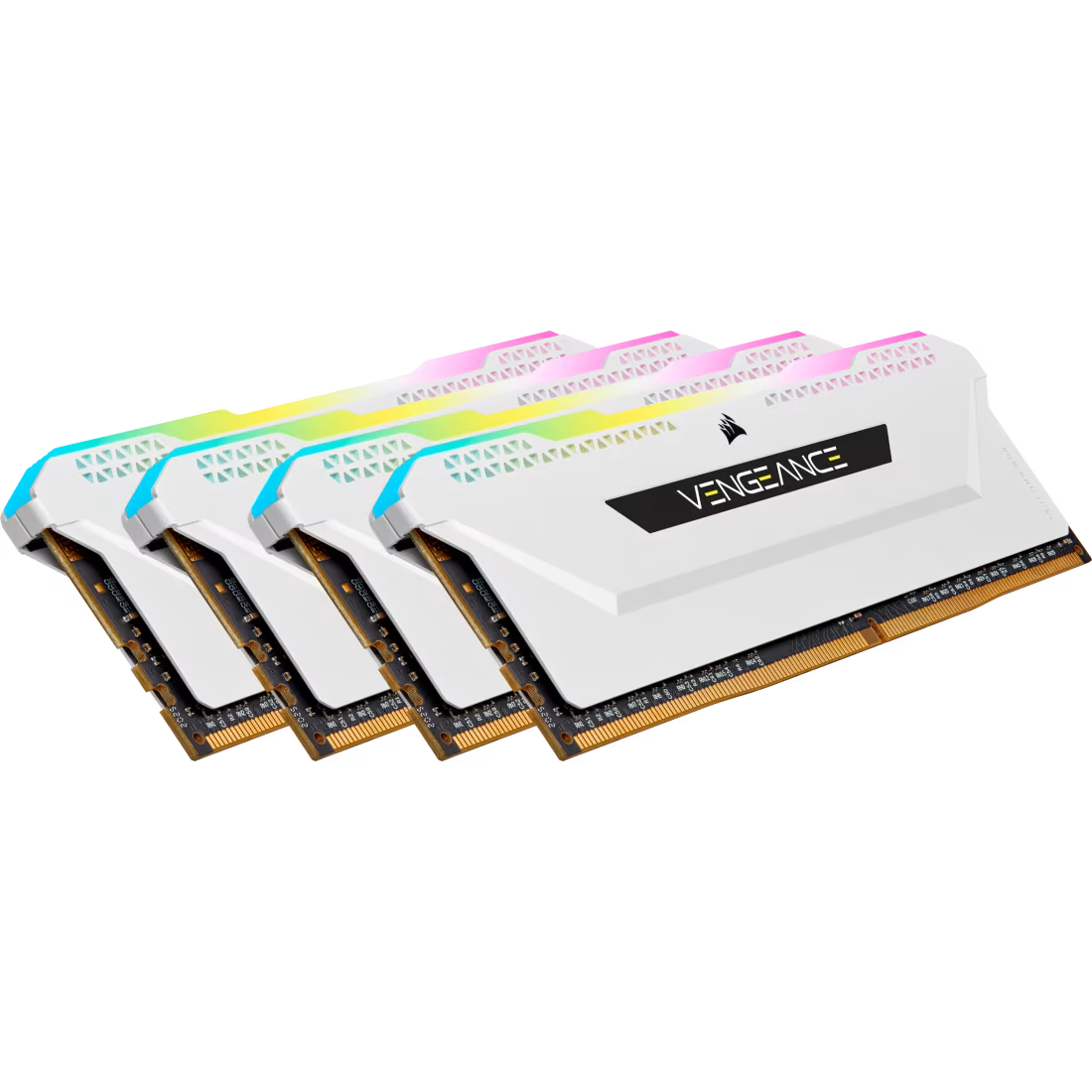 Corsair Memorie RAM Memorie RAM Corsair Vengeance RGB CMH32GX4M4E3200C16W | 32GB, DDR4, 3200MHz, White