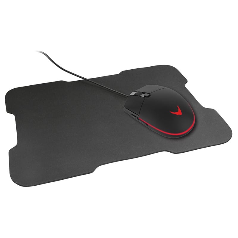 Varr SET MOUSE GAMING 3200DPI + MOUSEPAD