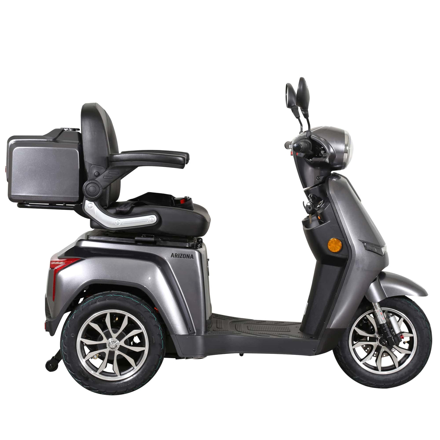 Samus Bicicleta electrica Triciclu Electric Samus Arizona-3R1-10T1000-60V20-Silver | 1000W, 60V20Ah, Argintiu