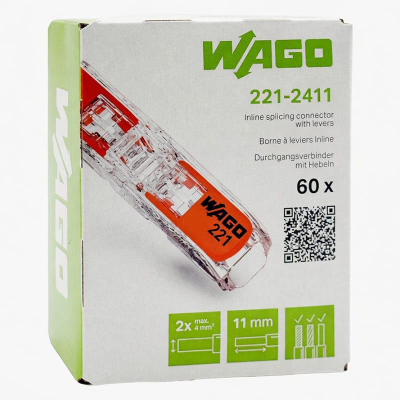 Lechpol CLEME WAGO CU PARGHIE 0.2-4MM2 SET 60 BUC