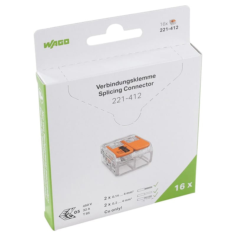 Lechpol CLEME WAGO SLIM MYF 2X4MM2 SET 16 BUC
