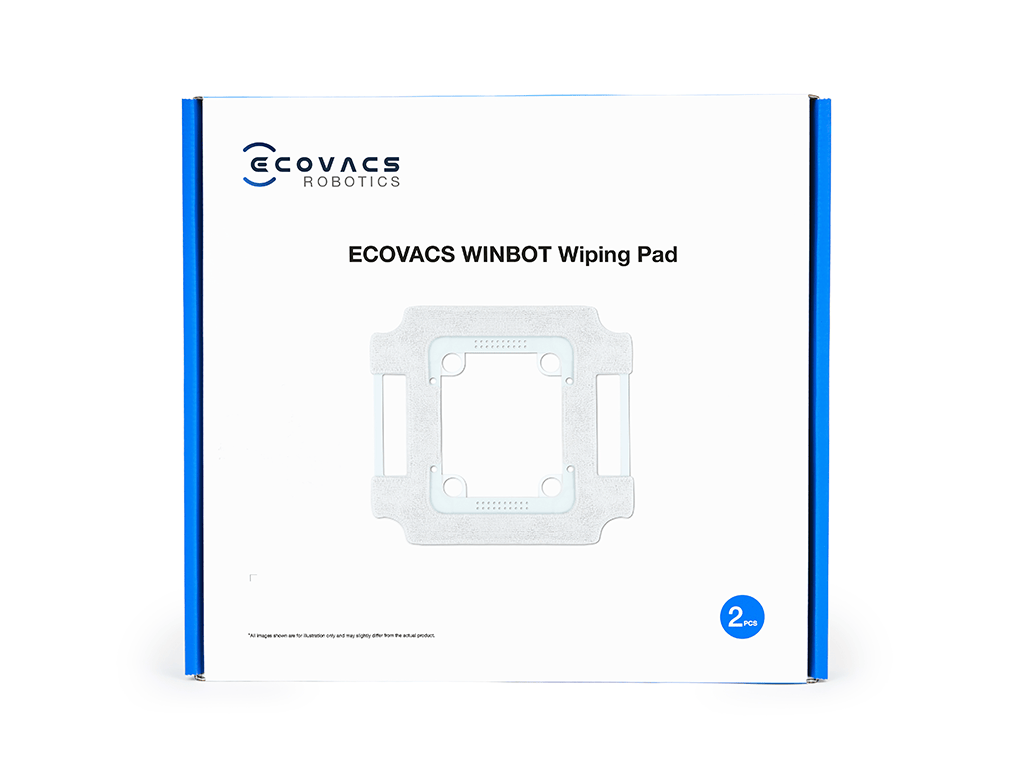 Ecovacs Set 2 rezerve din microfibra cu suport Ecovacscompatibil WINBOT W3 Family