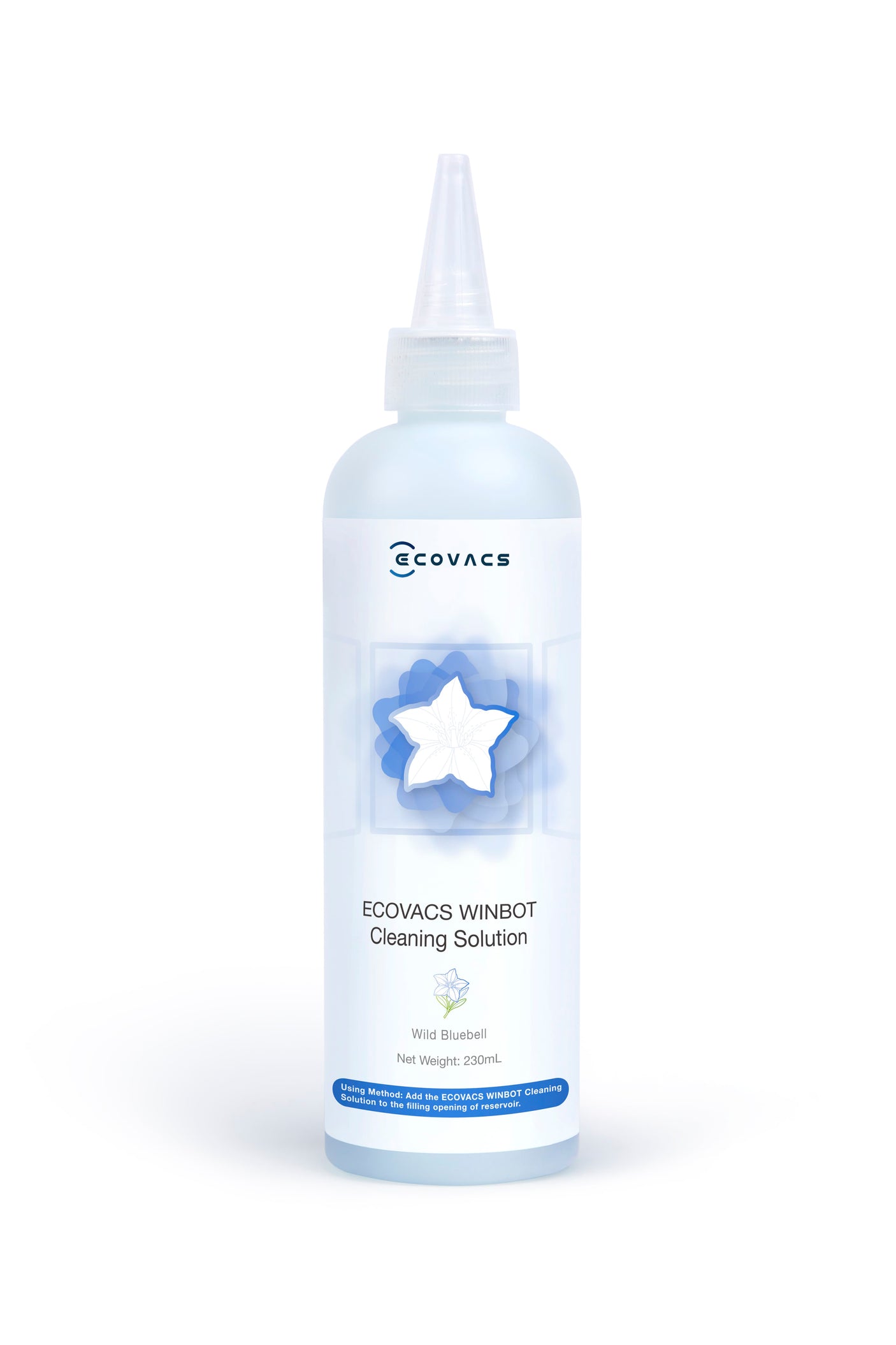 Ecovacs Accesorii aspirator Solutie curatare WINBOT W-SO01-0004 230ml Ecovacs, compatibil W710/730/830/850/880/920/930/950/X/W1PRO