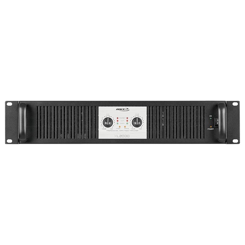 BST Amplificator Profesional BST Seria XL, 2x1000W RMS la 4 Ohmi, Bridge 2600W, Clasa H, SMPS, Intrari XLR/Jack/RCA