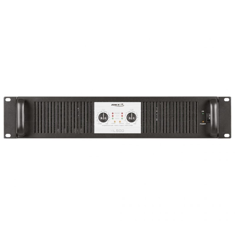 BST Amplificator Profesional BST XL 2x300W RMS, Clasa AB/H, SMPS, Stereo/Bridge/Paralel, Intrări XLR/Jack/RCA