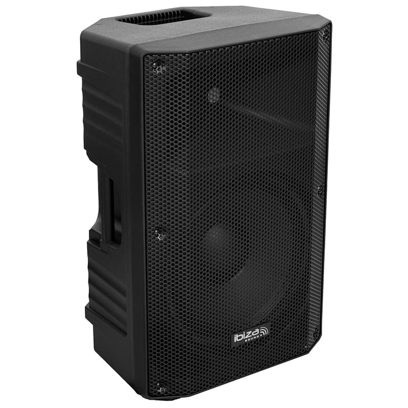 Ibiza Sound Boxă activă Ibiza Sound 12” 250W RMS, Bluetooth/MP3 USB/SD, TWS, 2 intrări MIC, ieșire Speakon, cu roți