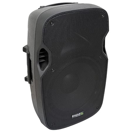 Ibiza Sound Boxă activă Ibiza Sound 15” (38 cm) 300W RMS, bass-reflex, 2 căi, intrări XLR/RCA/Jack, ABS, grilă metalică