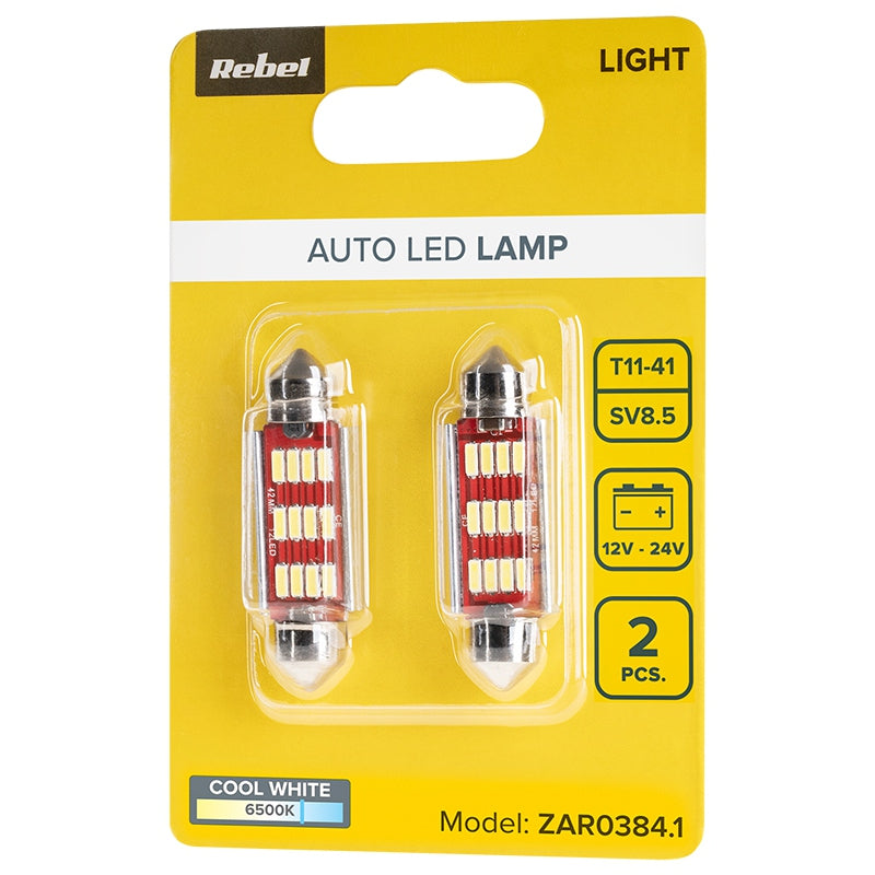 Lechpol BEC LED AUTO CANBUS SV8.5 T11X41 BLISTER 2 BUC